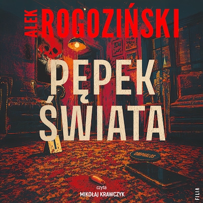 Pępek świata – okładka audiobooka, autor Alek Rogoziński