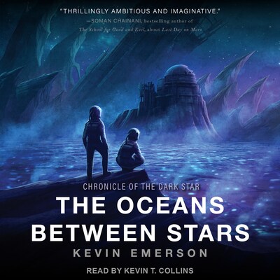 The Oceans Between Stars – omslag til lydbogen af Kevin Emerson