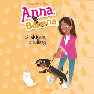 Anna, Banana 5: Stakkels lille killing – omslag til lydbogen af Anica Mrose Rissi