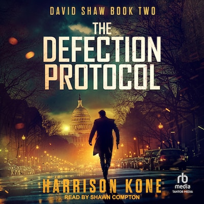 The Defection Protocol – omslag til lydbogen af Harrison Kone