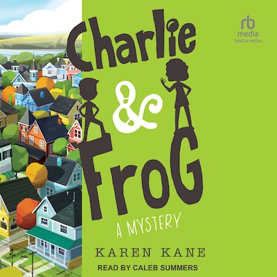 Charlie and Frog – omslag til lydbogen af Karen Kane