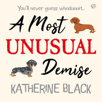 A Most Unusual Demise – omslag til lydbogen af Katherine Black