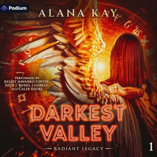 Darkest Valley: Radiant Legacy, Book 1 – omslag till ljudboken av Alana Kay
