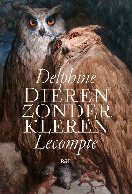 Dieren zonder kleren – omslag van het luisterboek van Delphine Lecompte
