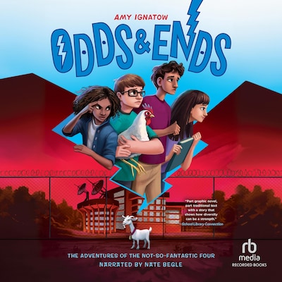 Odds & Ends – omslag til lydbogen af Amy Ignatow