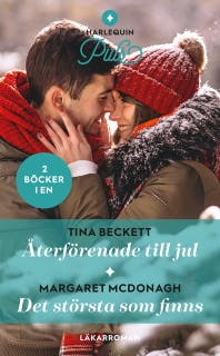 Återförenade till jul / Det största som finns – omslag till ljudboken av Margaret McDonagh,Tina Beckett