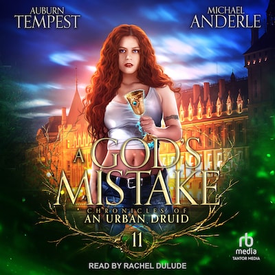 A God’s Mistake – omslag til lydbogen af Auburn Tempest, Michael Anderle