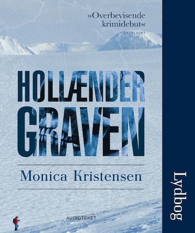 Hollændergraven – omslag til lydbogen af Monica Kristensen