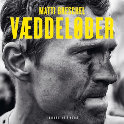 Væddeløber – omslag til lydbogen af Matti Breschel