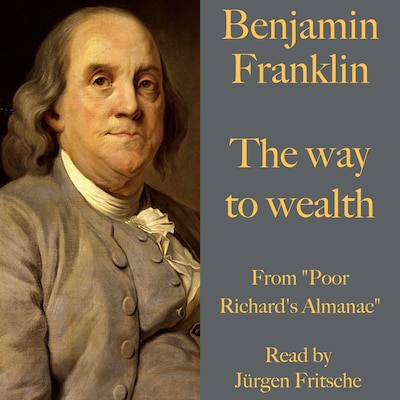 Benjamin Franklin: The way to wealth – omslag til lydbogen af Benjamin Franklin