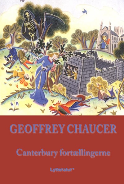 Canterbury Fortællingerne – omslag til lydbogen af Geoffrey Chaucer