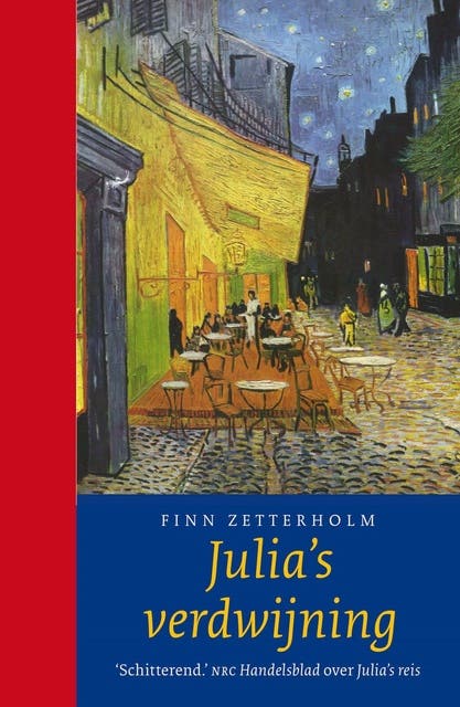 Julia's verdwijning – omslag van het luisterboek van Finn Zetterholm