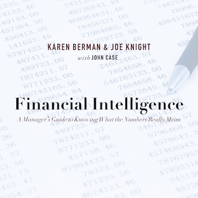 Financial Intelligence – omslag til lydbogen af Karen Berman, Joe Knight