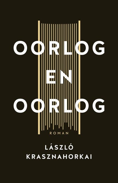 Oorlog en oorlog – omslag van het luisterboek van László Krasznahorkai