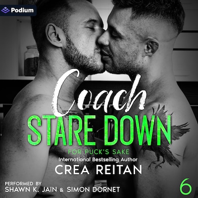 Coach Stare Down – omslag til lydbogen af Crea Reitan