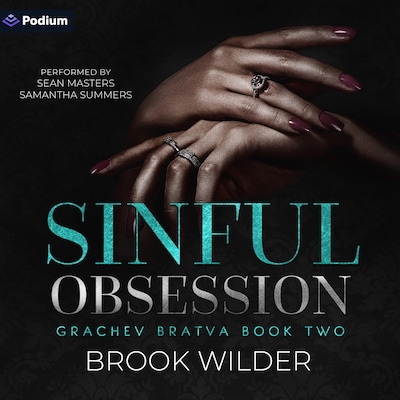 Sinful Obsession – omslag til lydbogen af Brook Wilder