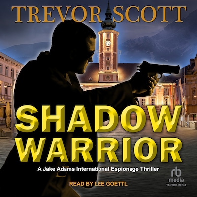 Shadow Warrior – omslag til lydbogen af Trevor Scott