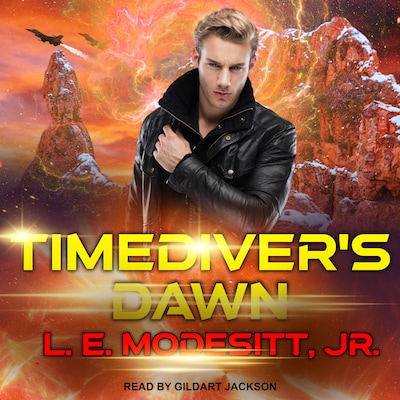 Timediver's Dawn – omslag til lydbogen af L. E. Modesitt, Jr.