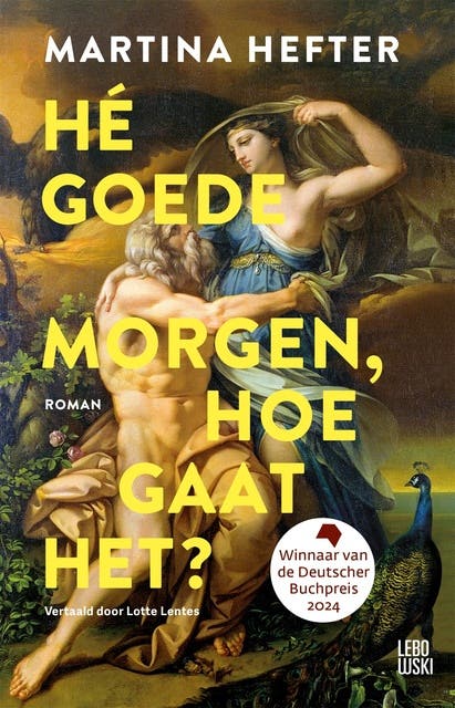 Hé goedemorgen, hoe gaat het? – omslag van het luisterboek van Martina Hefter