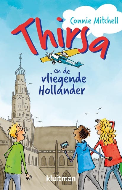 Thirsa en de vliegende Hollander – omslag van het luisterboek van Connie Mitchell