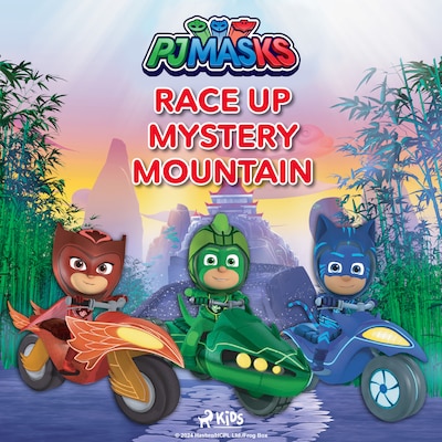 PJ Masks - Race Up Mystery Mountain – omslag till ljudboken av eOne