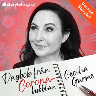 Dag 13. Dagbok från Coronabubblan – omslag till ljudboken av Cecilia Garme