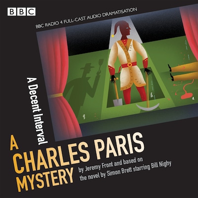 Charles Paris: A Decent Interval – omslag til lydbogen af Simon Brett, Jeremy Front