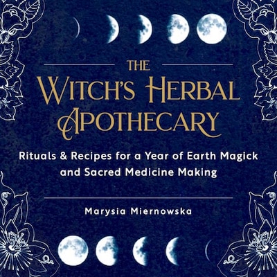 The Witch's Herbal Apothecary – omslag til lydbogen af Marysia Miernowska