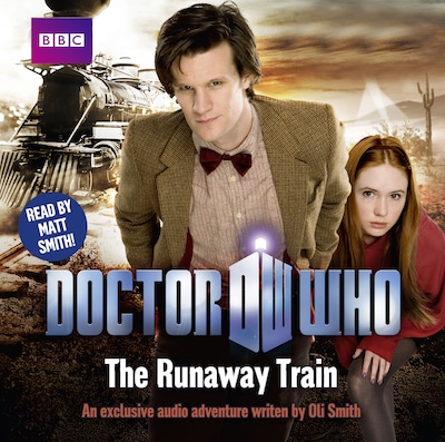 Doctor Who: The Runaway Train – omslag til lydbogen af Oli Smith