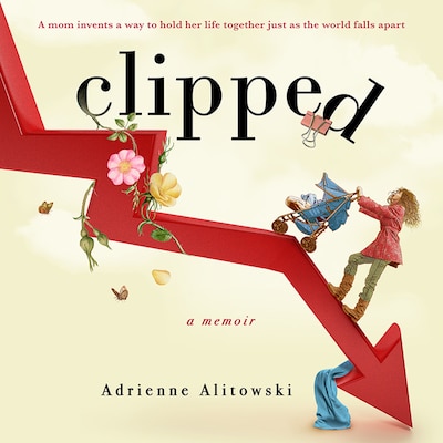 Clipped – omslag van het luisterboek van Adrienne Alitowski