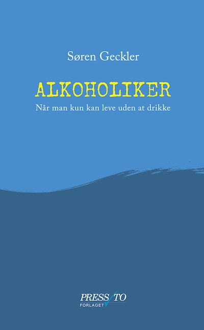 Alkoholiker – omslag til lydbogen af Søren Geckler