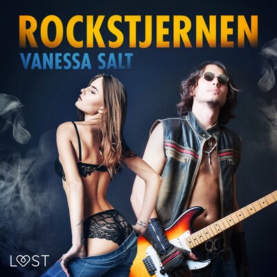 Rockstjernen – erotisk novelle – omslag til lydbogen af Vanessa Salt