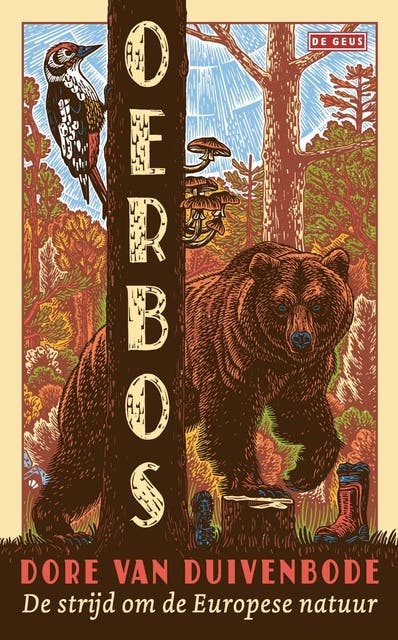 Oerbos: De strijd om de Europese natuur – omslag van het luisterboek van Dore van Duivenbode