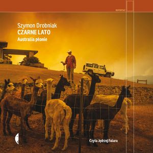 Czarne lato – okładka audiobooka, autor Szymon Drobniak