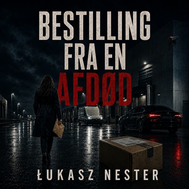 Bestilling fra en afdød – omslag til lydbogen af Łukasz Nester