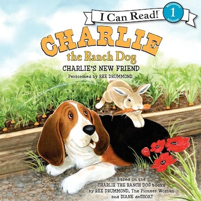 Charlie the Ranch Dog: Charlie's New Friend – omslag til lydbogen af Ree Drummond