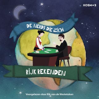 De nerds die zich rijk rekenden – omslag van het luisterboek van Thomas Brunstrøm