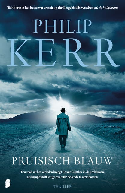 Pruisisch blauw – omslag van het luisterboek van Philip Kerr