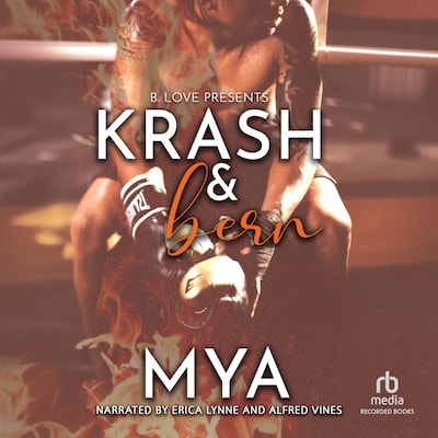 Krash & Bern – omslag til lydbogen af Mya