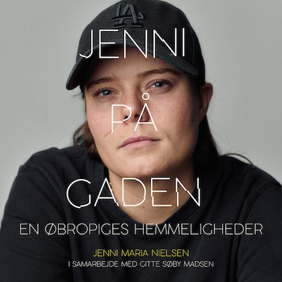 Jenni på gaden – omslag til lydbogen af Gitte Søby Madsen, Jenni Maria Nielsen