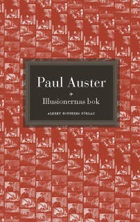 Illusionernas bok – omslag till ljudboken av Paul Auster
