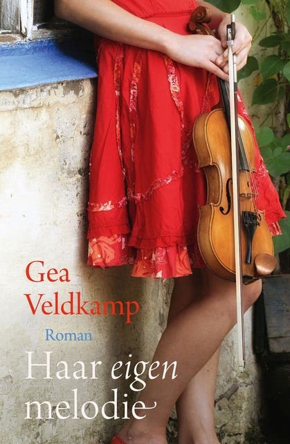 Haar eigen melodie – omslag van het luisterboek van Gea Veldkamp