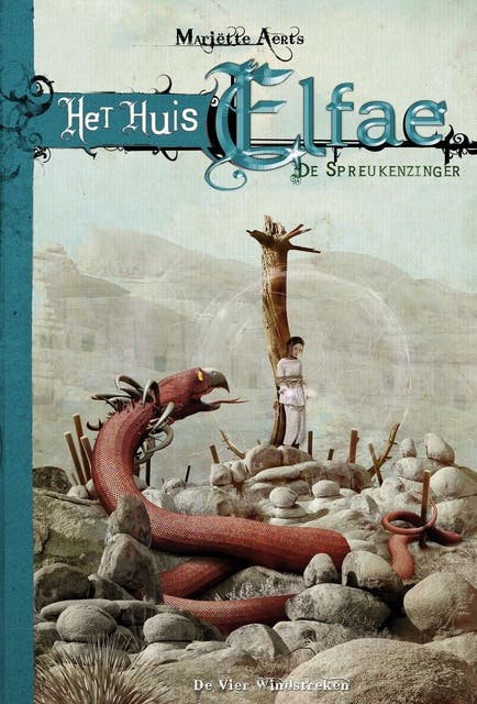 De spreukenzinger – omslag van het luisterboek van Mariette Aerts