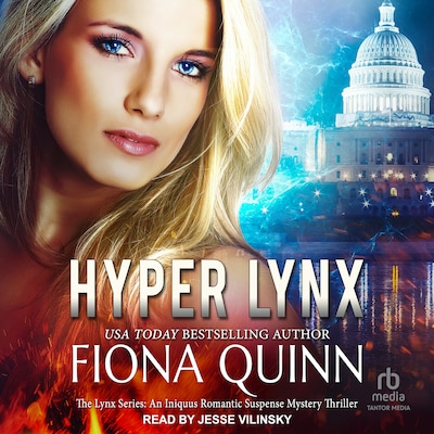 Hyper Lynx – omslag til lydbogen af Fiona Quinn