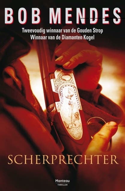 Scherprechter – omslag van het luisterboek van Bob Mendes