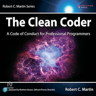 The Clean Coder – omslag til lydbogen af Robert C. Martin