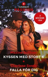 Kyssen med stort K / Falla för dig – omslag till ljudboken av Charlene Sands,Maxine Sullivan