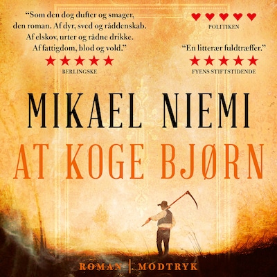 At koge bjørn – omslag til lydbogen af Mikael Niemi