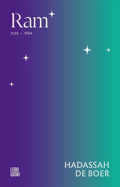 Literaire astrologie-reeks: Ram – omslag van het luisterboek van Hadassah de Boer