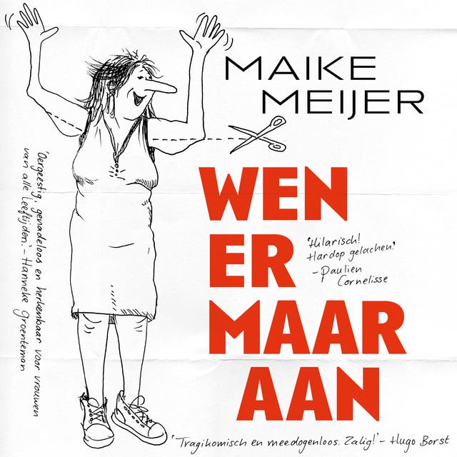 Wen er maar aan – omslag van het luisterboek van Maike Meijer